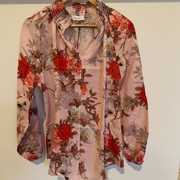 Floral Print Blouse - Picture 1 of 1